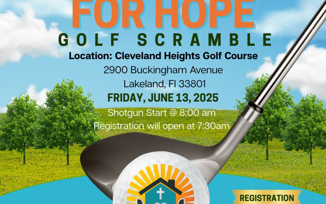 2025 Strokes for hope golf scramble