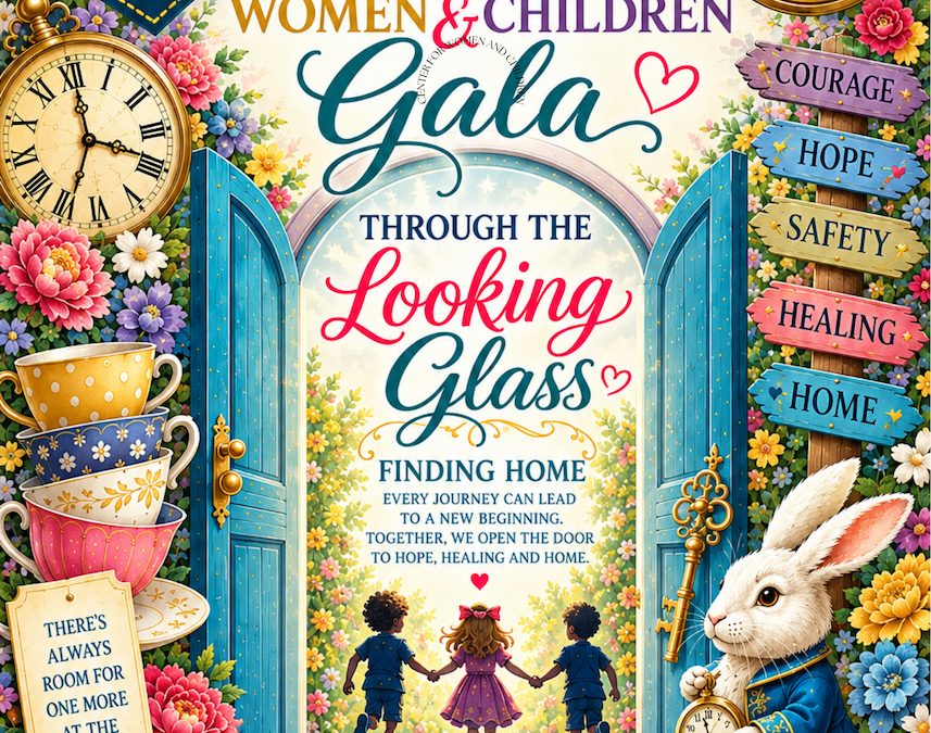 Through the Looking Glass W&C Gala Flyer